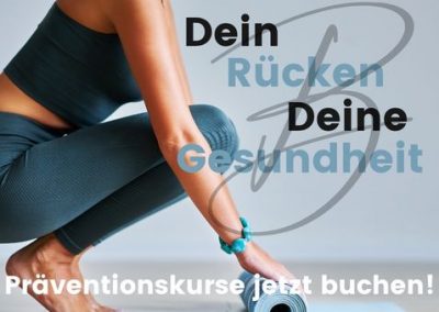 Präventionskurse ab Oktober 2026