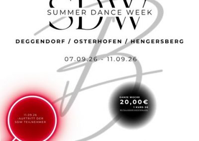 SUMMER DANCE WEEK 2026