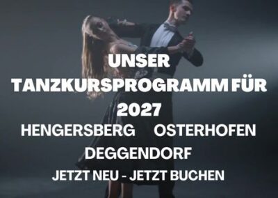 Unser Tanzkursprogramm für 2027